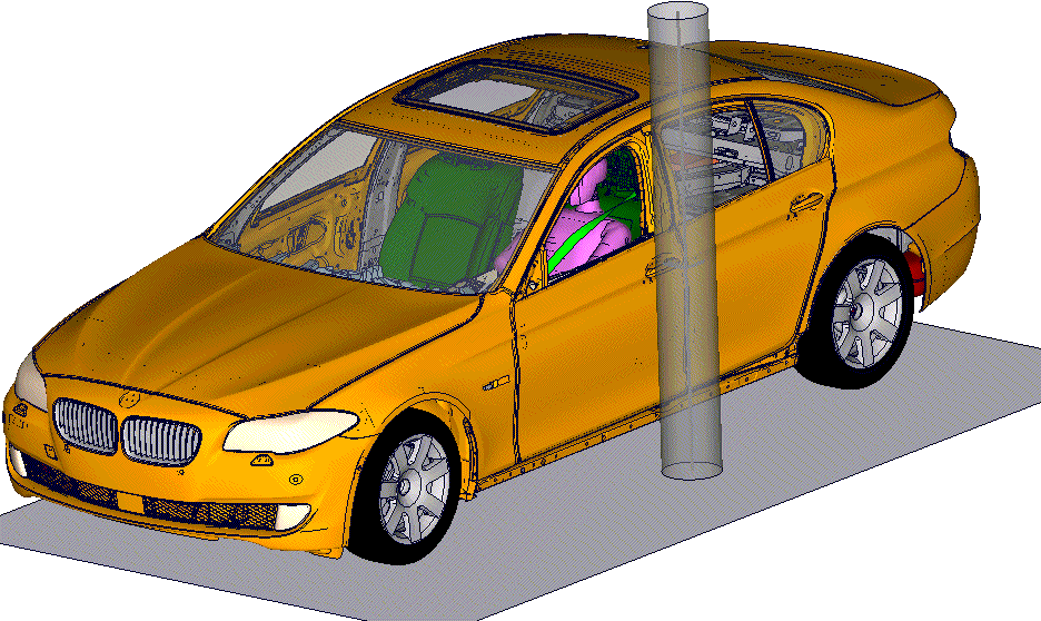 simulation crash animation