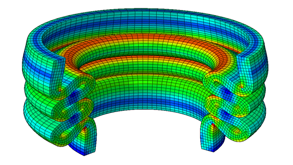 non linear analysis in abaqus