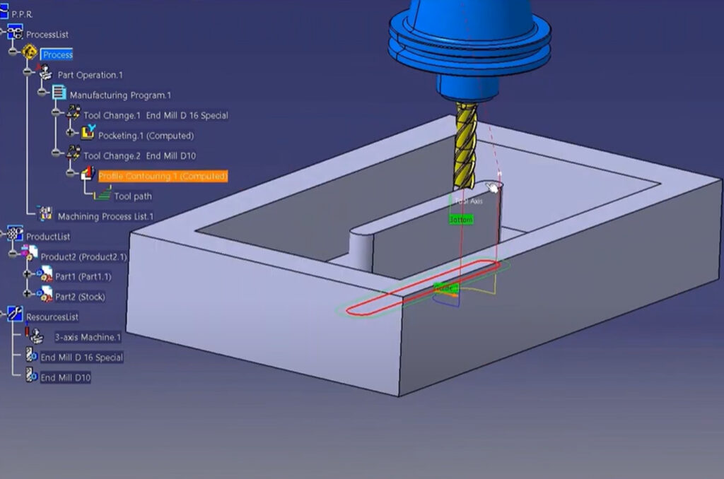 catia v5 manufacturing