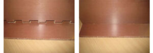 Image of joints showing minimal design optimisation research had been carried out to determine the effects and failures of the joints in both a tensile and bending load applications.