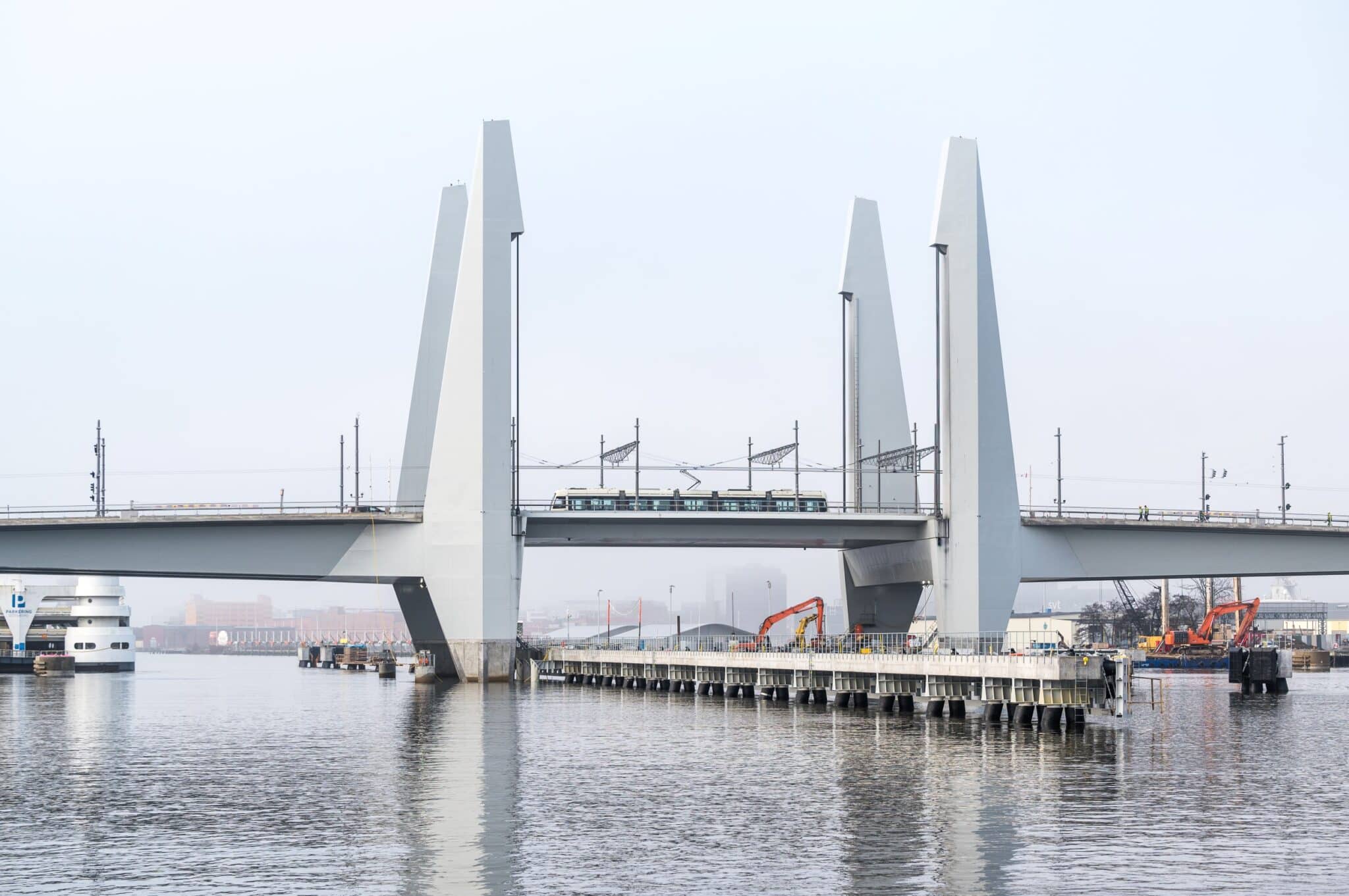 new Arpeggio steel Bridge project in Gothenburg