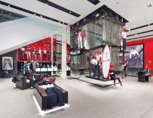 Image of the inside of a retail store