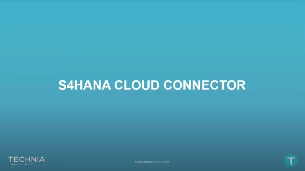 sap connector s4hana cloud