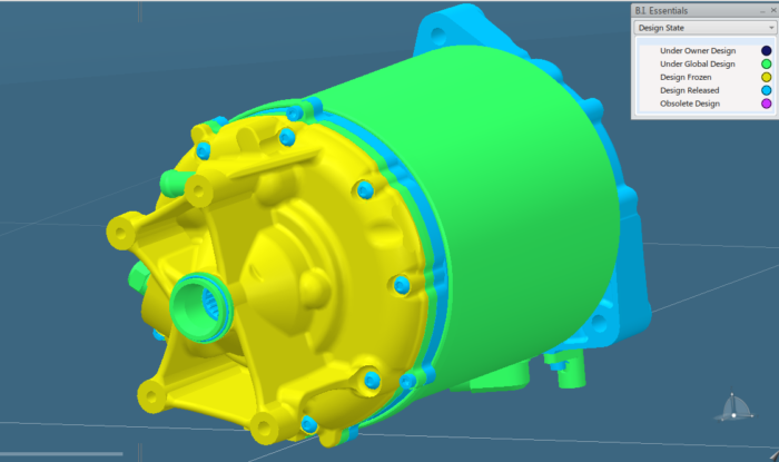 searching and exploring catia model in 3d