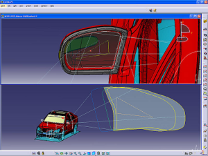 Screenshot of CAVA in action
