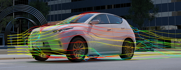 electric vehicle cfd simulation