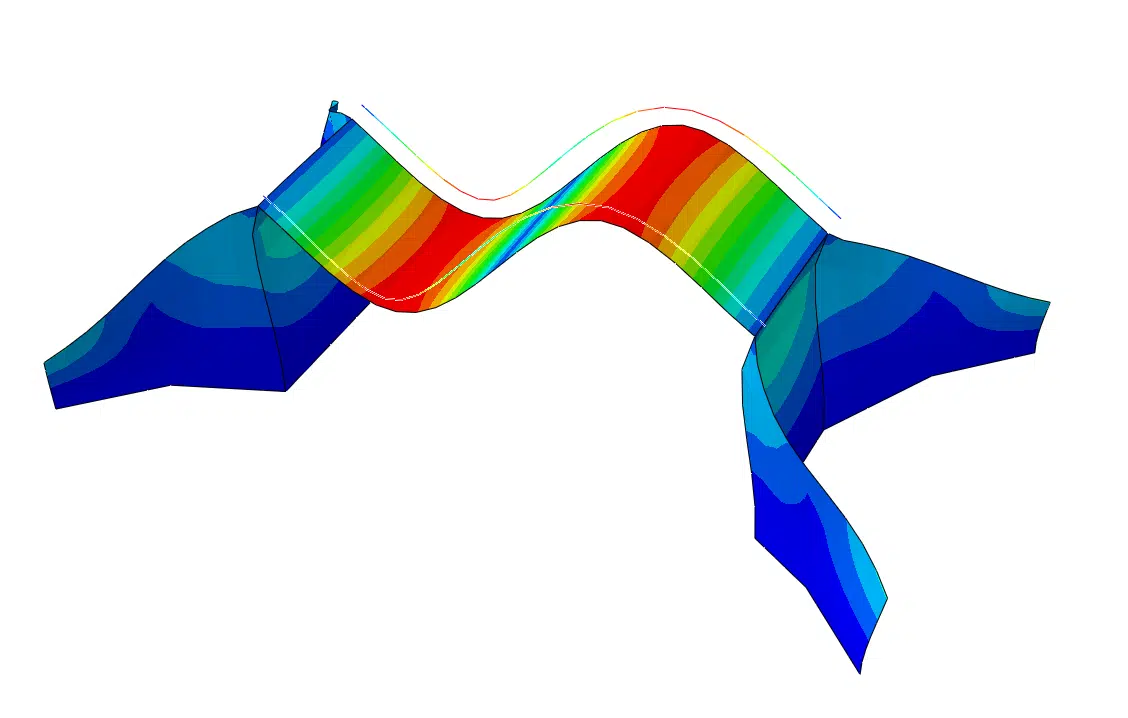 sweco bridge analysis with brigade abaqus
